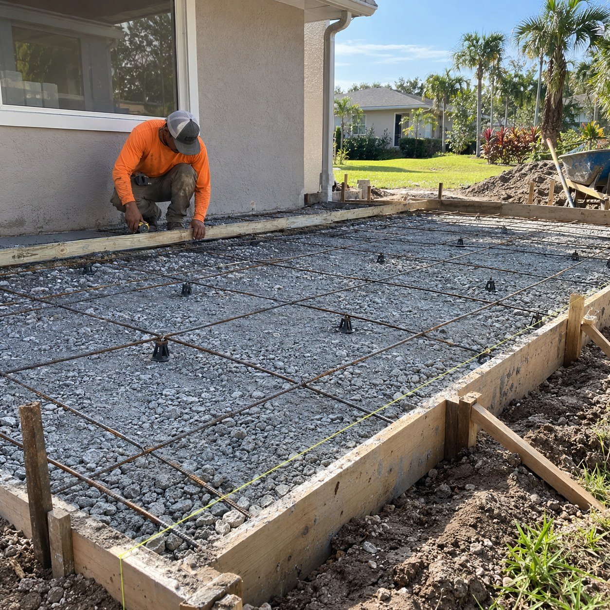 Concrete Contracting project in Leesburg