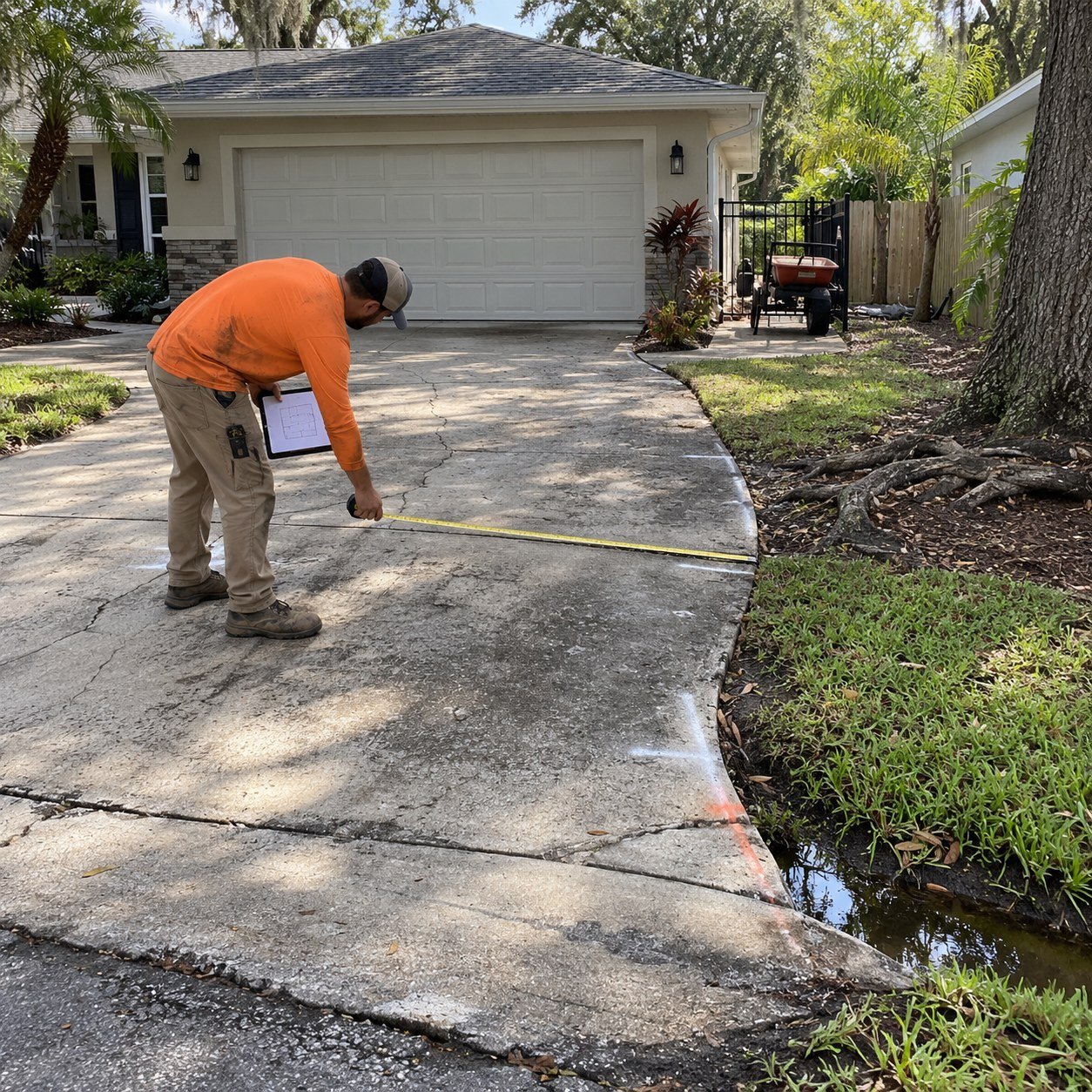 Concrete Contracting project in Leesburg