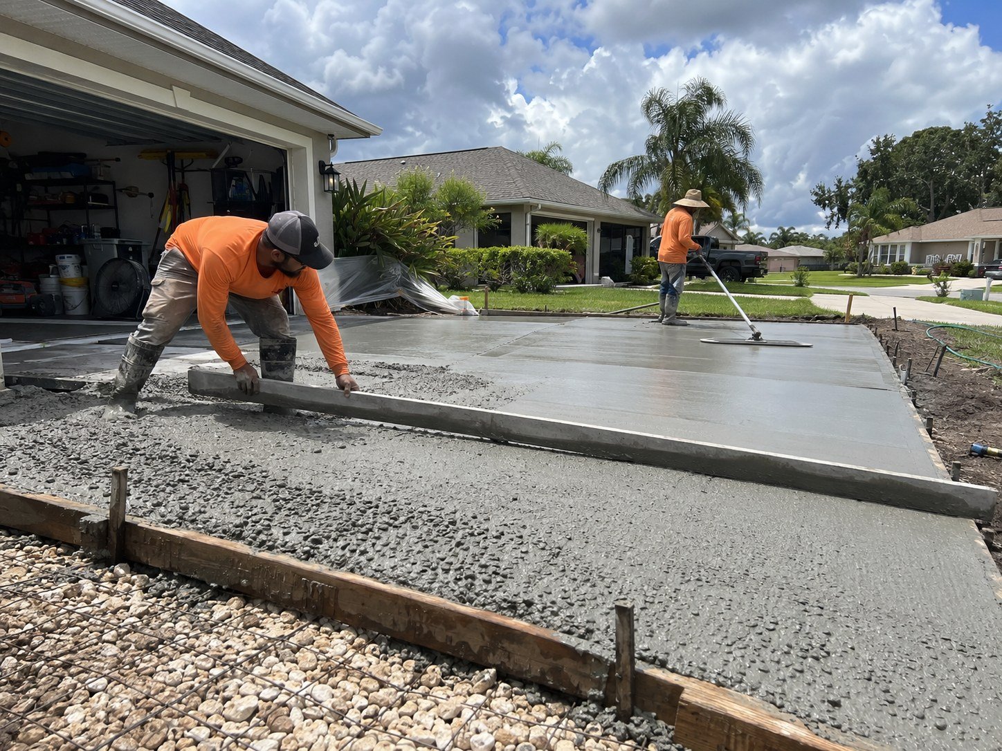 Concrete Contracting project in Leesburg